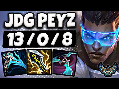 JDG Peyz Lucian vs Kaisa ADC [ Perfect KDA ] Rank #4 Korea Challenger 25.17