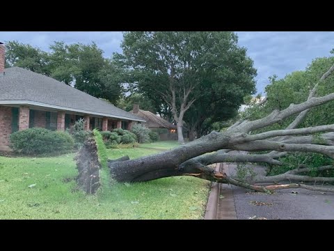 Storms cause damage Friday night across North Texas