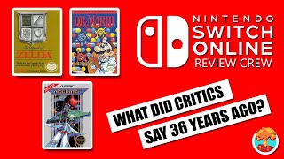 1980s Critics Review The Legend of Zelda, Dr. Mario & Gradius (Nintendo Switch Online)