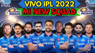 IPL 2022 | Mumbai Indians New Squad IPL 2022 | MI Team Players List 2022 | MI Probable Squad 2022