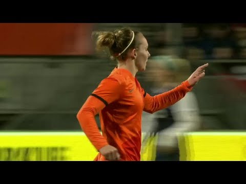 WNT vs. Netherlands: Manon Melis Goal - April 9, 2013