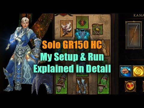My GR150 Solo Hardcore Clear Explained - Run, Gameplay, Rotation & Setup!