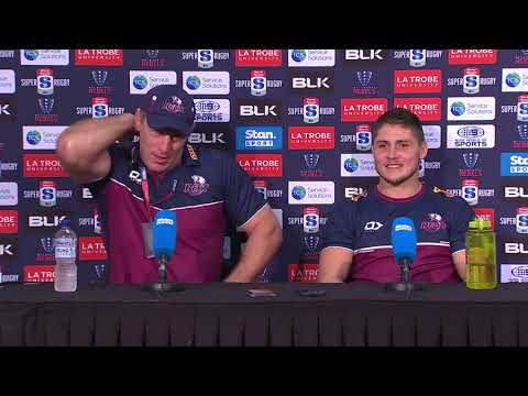Harvey Norman Super Rugby AU Round Seven: Reds press conference