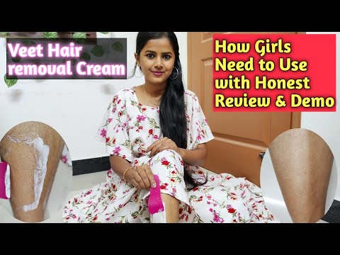 How to use Veet Hair Removal Cream ! Female...