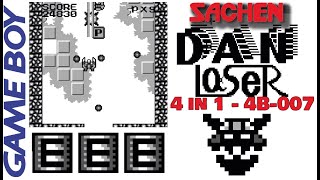 Dan Laser Game Boy - Sachen 4 in 1 Multicart 4B-007- C&M Playthrough