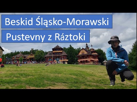 Pustevny i Radhošť z Ráztoki, Beskid Śląsko-Morawski [Czechy]