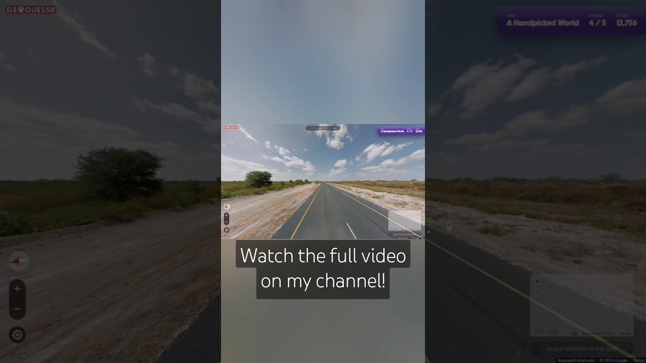 Tip for Botswana 🇧🇼📍 #geoguessr #shorts