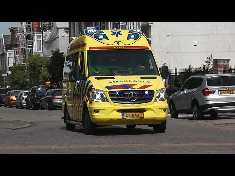 2X Nieuwe Ambulance 10-182 met Spoed naar een melding in Alkmaar en Heerhugowaard