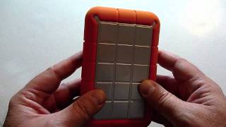Video thumbnail for LaCie 1TB (Terabyte) USB Rugged Orange Hard Disk Review by GadgetMadness