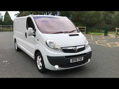 2011 61 REG VAUXHALL VIVARO 2.0 2900 CDTI SPORTIVE 5d 113 BHP PANEL VAN