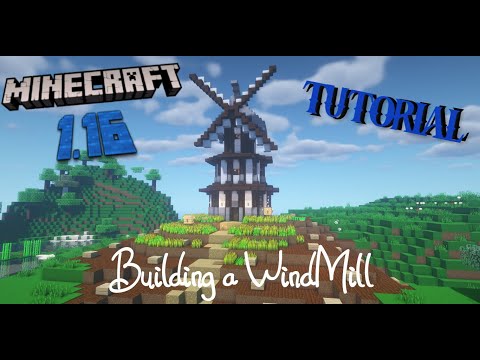 Building a windmill | Let's play Minecraft 1.16 -ep.2 | TheUNIFreak
