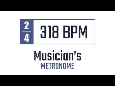 318 BPM - 2/4 - Metronome