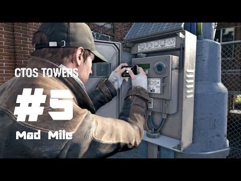 Watch Dogs - CTOS Tower - Collectables - Mad Mile - Part 5