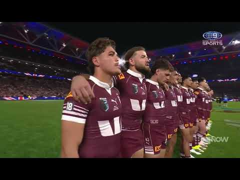 Australian National Anthem — Men’s State of Origin 2026 — The Decider · Brisbane