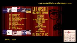 LA RECUPERACION DEL UNICORNIO - Leo Masliah Discografia 119