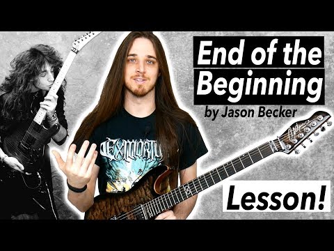 How to Play Jason Becker's "End Of The Beginning" Solo