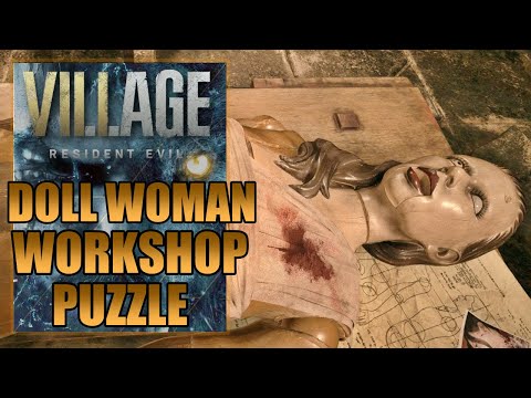 Resident Evil Village - Doll Woman in Workshop Puzzle