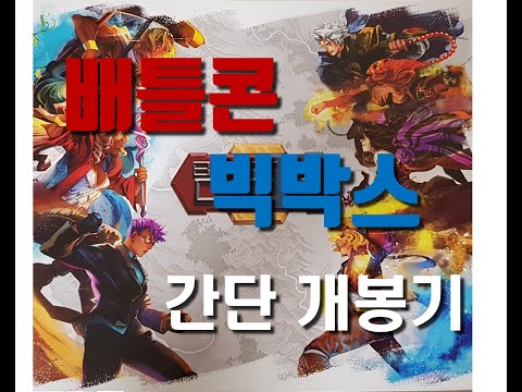 [배틀콘 빅박스] 2인~4인 대전 격투게임 간단 개봉기