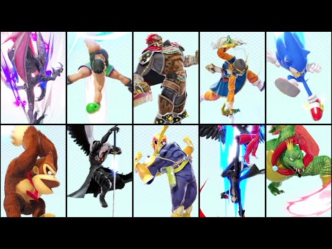 Super Smash Bros. Ultimate - All Spikes /Meteor Smashes（full edition）