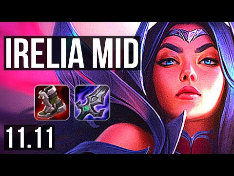 IRELIA vs KALISTA (MID) | 1500+ games, 5/1/6, 1.6M mastery | BR Diamond | v11.11