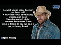 Toby Keith - Should've Been A Cowboy | Lyrics Meaning