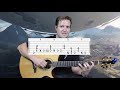 Message in a Bottle(live acoustic) from Any Given Thursday - John Mayer - Guitar Lesson/TAB