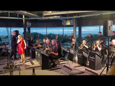 Swingtime Big Band at Southport Jazz festival.