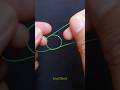 How to make a loop knot for hooks and lures, very easy! #fishingknot #fishingrigs #fishingtutorial