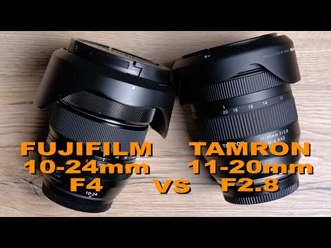 Which wide angle should you chose? Tamron 11-20mmm F2.8 Vs. Fujifilm 10-24mm F4 WR (MKII)