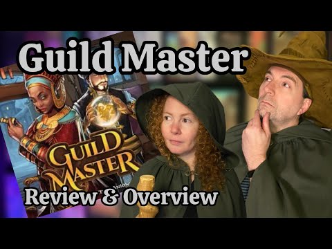Guild Master Board Game | REVIEW and Overview | 2 player