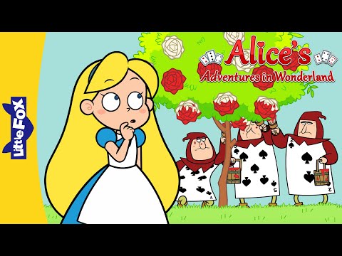 Alice's Adventures Ch. 15-17 | The Queen's Roses & A Royal Croquet | Children's Classics