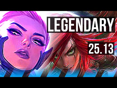 KAYLE vs KATARINA (MID) | Legendary, 17/3/5 | EUNE Master | 25.13