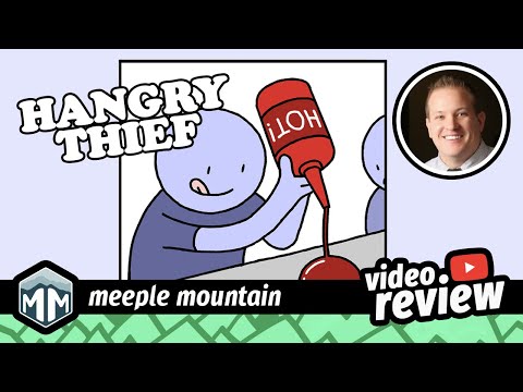 Boardgame Brody - Hangry Thief - How to Play, Overview & Review 