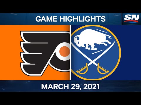 NHL Game Highlights | Flyers vs. Sabres - Mar. 29, 2021