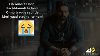 Rondi Parmish Verma Whatsapp Status | Whatsapp Lyrical Video Song