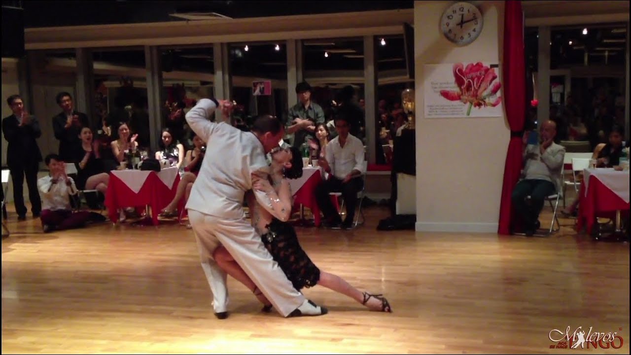 阿根廷探戈影片分享 Sebastian Misse y Andrea Reyero 2013 Hong Kong Tango Workshop - 3