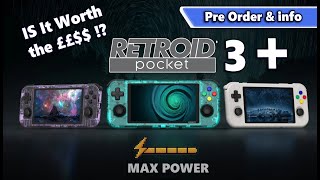 Retroid Pocket 3 Plus First Impression rp3 plus web store listing review.