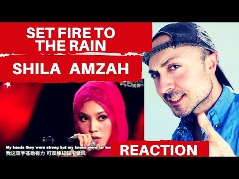 Asian Wave 20120912 : Shila Amzah - Set Fire To The Rain - REACTION