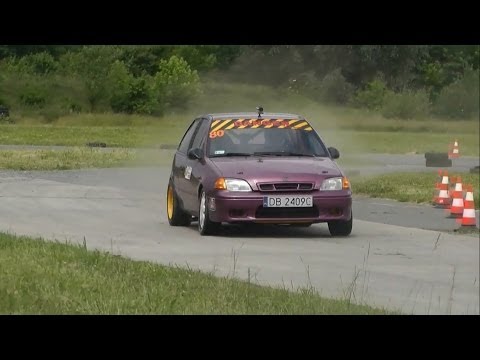 Wrocławska Liga Time Attack 2014 - VI Runda - Marcin Jackowski - Suzuki Swift GTi
