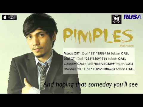 Mark Adam - Pimples [Official Lyrics Video]