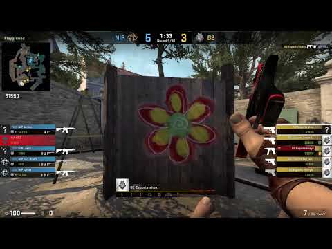 CS:GO POV Demo G2 Shox (26/18) vs NiP (de_overpass)