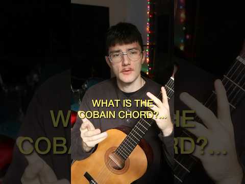 The Cobain Chord… #guitar #guitarplayer #kurtcobain #guitarchords #nirvana #grungemusic #musician