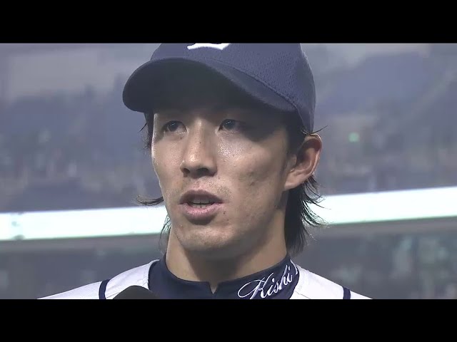 ライオンズ岸投手ヒーローインタビュー 2014/5/2 M-L