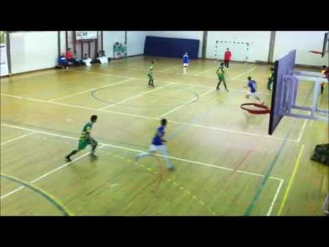A.J.FIÃES vs Dín.Sanj. - Campeonato Distrital de Aveiro - Futsal Iniciado 2012/2013: 17ª Jornada