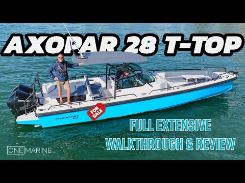 The Ultimate Axopar 28 T-Top Tour! - Arguably The Perfect Day Boat! - See Every Detail!