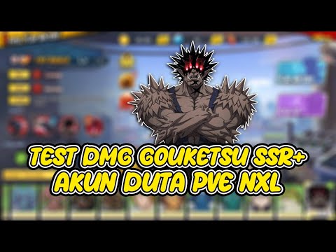 TETS DMG GOUKETSU SSR+ DUTA PVE NXL | ONE PUNCH MAN The Strongest