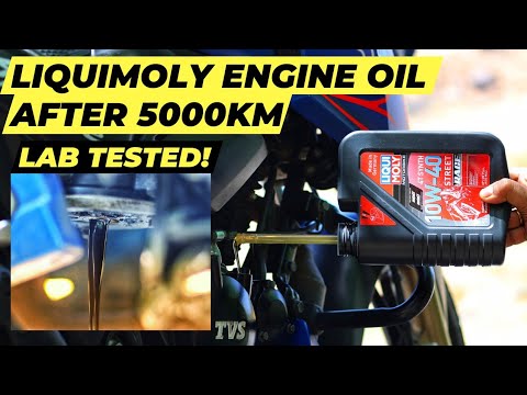5000KM LAB TEST LIQUIMOLY STREET RACE REVIEW BEST ENGINE OIL FOR BIKE TVS APACHE RTR 200 4V