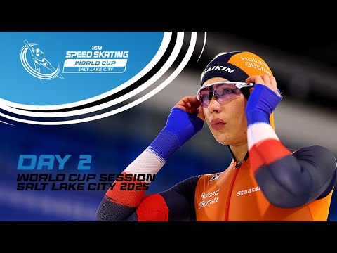 Day 2: World Cup Session | Salt Lake City 2025 | #SpeedSkating