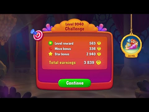 @Fishdom Win Strikes Level 9032 - Special Level 9040 Challenge