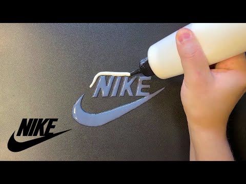 Sportswear Brand Logos Pancake Art - Nike 스포츠웨어 브랜드 로고 팬케이크 아트 - 나이키